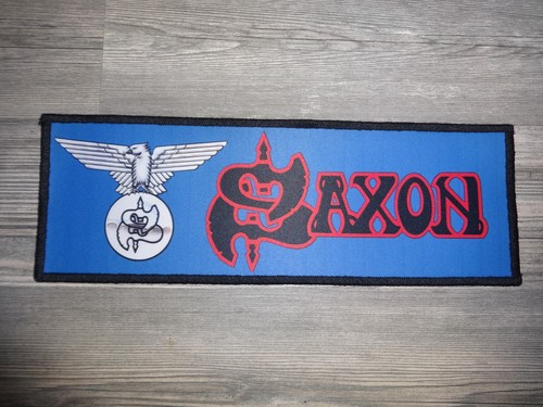 Saxon patch back strip - patch,