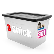 Aufbewahrungsbox 3x 30 L mit