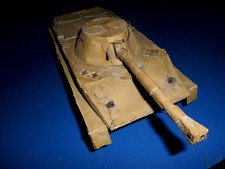 DDR NVA Panzer Schwimmpanzer PT-76  in 1:25 Kranich Modellbogen DDR ca. 1963