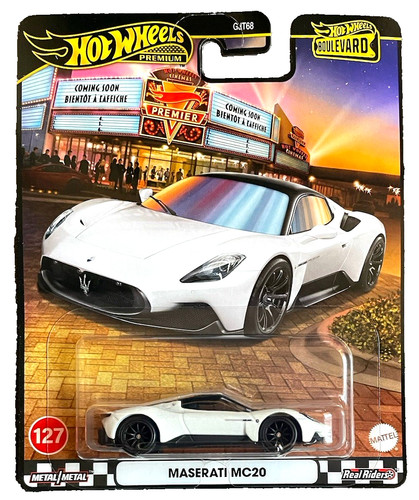 Hot wheels maserati mc20 127 - hot,