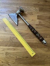 Vintage Küchenbeil Küchenaxt mit Fleischhammer  Fleischklopfer Hackbeil