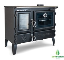 EEK A - Premium-Holzherd Modell 214 mit 6,42kW - Viel Gusseisen!