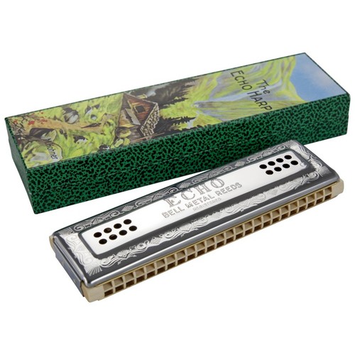 Hohner echo harp 2x48 - harp, c/g