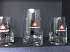 Humbser Brauerei Fürth alte Glaskrüge/Biergläser