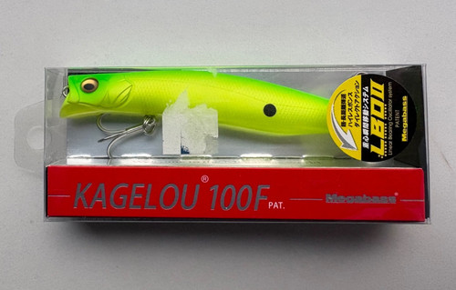 Megabass kagelou 100f lime - kagelou,