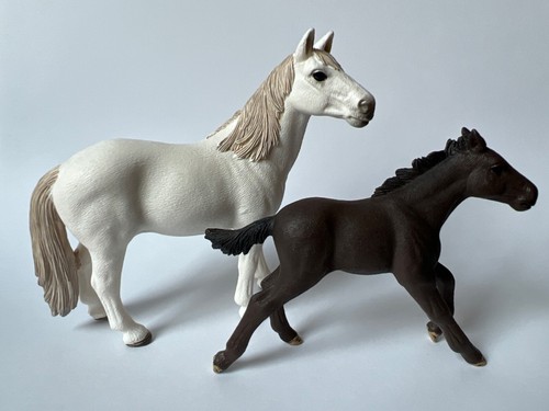 Schleich pferd stute fohlen - schleich,