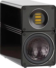 2 Stück Elac Regal-Lautsprecher BS 312 Schwarz-Hochglanz ( Paar )