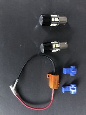2 x LED Sockel 1156 BA15S (P21W) plus 1 x Lastwiderstand 25W 10 Ohm (CAN-Bus)