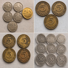 56x BRD Münzen Konvolut