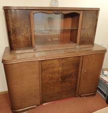 küchenbuffet, Braun, 50er