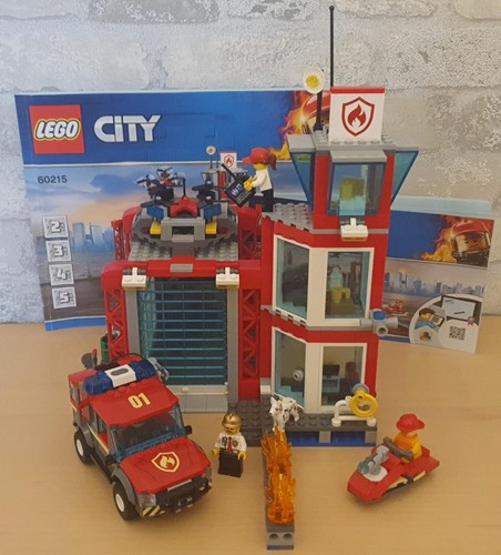 Lego city feuerwehrstation - city:,