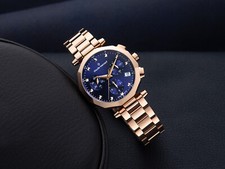 Claude Bernard by Edox - Dress Code Chronograph 10251 37RM BUIR Damenuhr