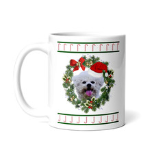 Bichon Frise Tasse - Mug - Frohe Weihnachten - Merry Christmas - Geschenk