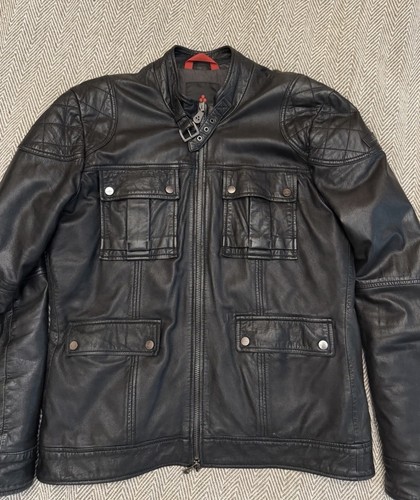 Peuterey lederjacke brendon - peuterey,