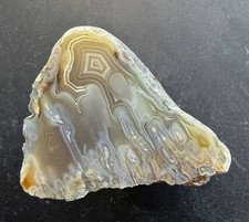 Achat poliert aus Ottendorf-Okrilla Elbe Lausitz Sachsen