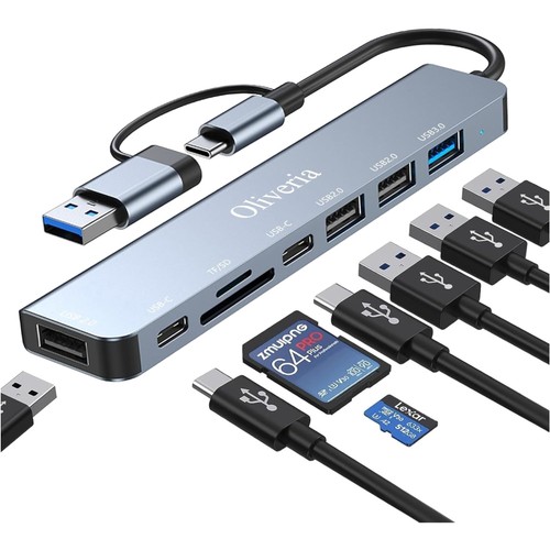 Robuster aluminium usb - c, hub