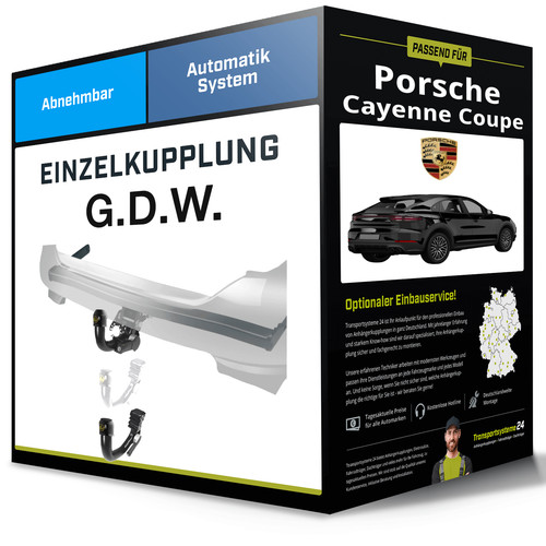 Abnehmbare anhängerkupplung - abnehmbare,