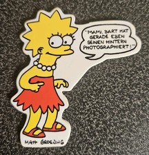 Vintage lisa simpson magnet - lisa,