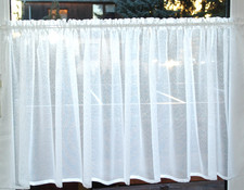 Scheibengardinen 80cm hoch