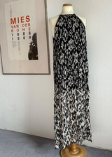 Midi-Kleid  Black & White -