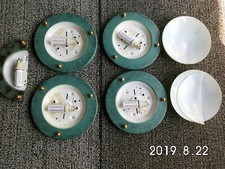 5 Decken-Wandleuchten für Flur, Bad, Schlafzimmer oder Wohnzimmer mit LED Birnen