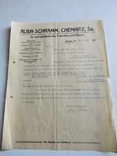 Chemnitz , Rechnung 1922 