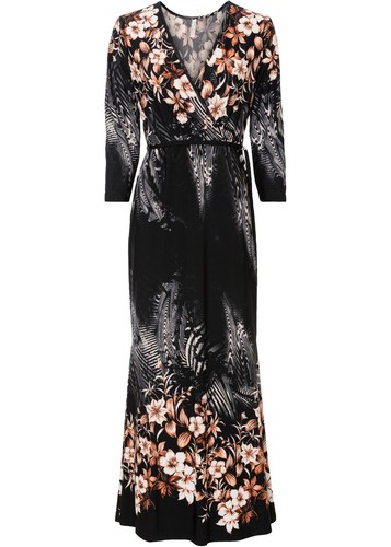 Kleid mit bindegürtel - kleid,