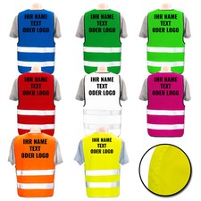 Bedruckte Warnweste selbst