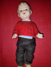 alte Sammlerpuppe Junge Bruno