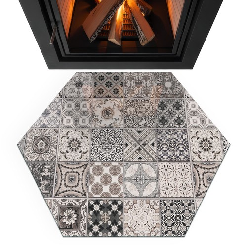 Bodenschutzplatte glas kamin - bodenschutzplatte,