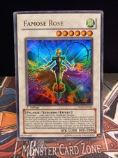 Yugioh FAMOSE ROSE, TSHD-DE043, ULTRA RARE, SYNCHRO, 1.AUFLAGE