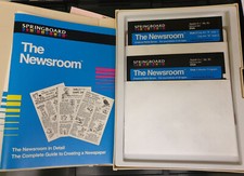 Apple II IIe Software Springboard, The Newsroom, 1985, in OVP