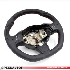 Tausch Tuning Abgeflacht Lenkrad für Fiat 500 Abarth Sport Lenkrad Schwarz  