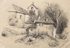 Isere Kapelle Romane Um 1860