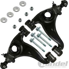2x QUERLENKER + FEBI SCHRAUBENSATZ VORNE LINKS+RECHTS für MERCEDES W124 190 W201