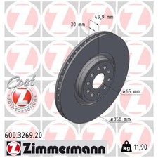 2x Bremsscheibe vorne für