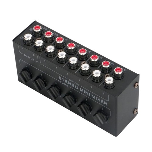 Tragbares mini audiomischpult - tragbares, mini-audiomischpult