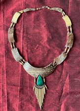 ausgefallene Halskette Kokos