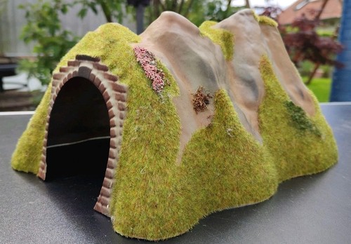 Tunnel berg - tunnel, h0