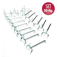 20 Stück Lochwandhaken Metall