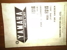 Yamaha FS1G, Ersatzteilliste