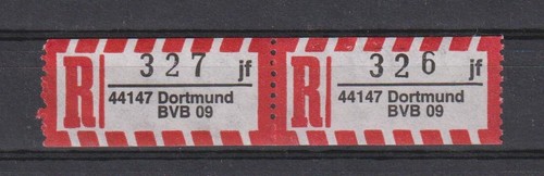 Einschreibzettel 44147