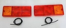 2 x Lichtscheibe Rückleuchte