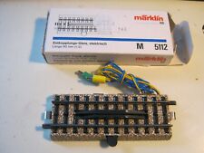 MÄRKLIN H0 5112 elektr. Entkupplungsgleis Entkuppler geprüft in OVP