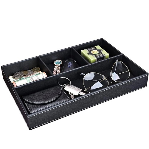 Schreibtisch ablagebox leder - ablagebox,