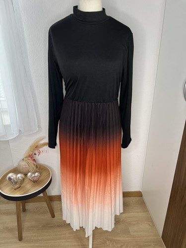 Elegantes plissee maxikleid - elegantes, plissee-maxikleid