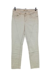 DEERBERG Hüftjeans Damen Jeans Gr. DE 40 wollweiß Casual-Look