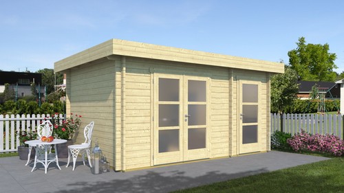 Gartenhaus holz 44mm jana - gartenhaus,