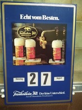DREH/EWIGER/DAUERKALENDER*FRANKENHEIM ALT BIER**TOP ZUSTAND*RARITÄT