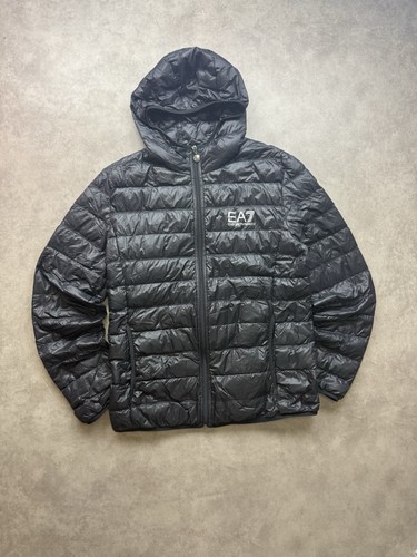 Ea7 armani steppjacke schwarz - armani,